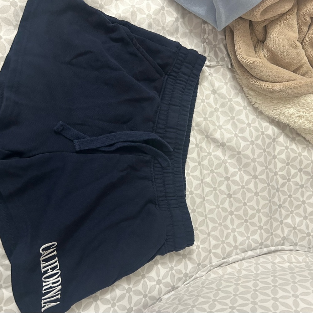 Navy Blue Sweatshorts
